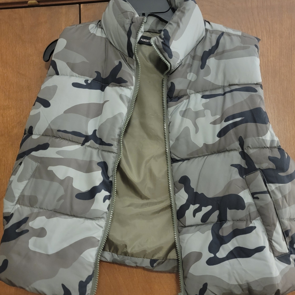 Almost Famous Camouflage Vest